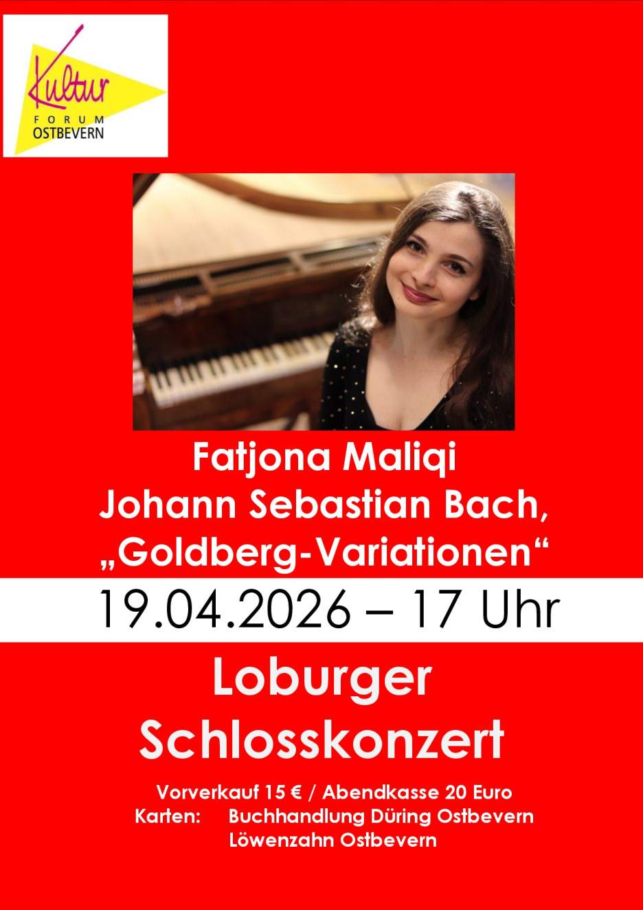 Plakat Goldberg-Variationen
