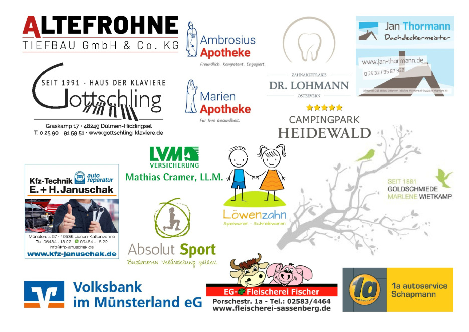 Sponsorenliste 2025 Sponsorenliste 2025