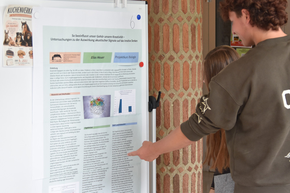 Posterpräsentation Projektkurs Verhaltensforschung